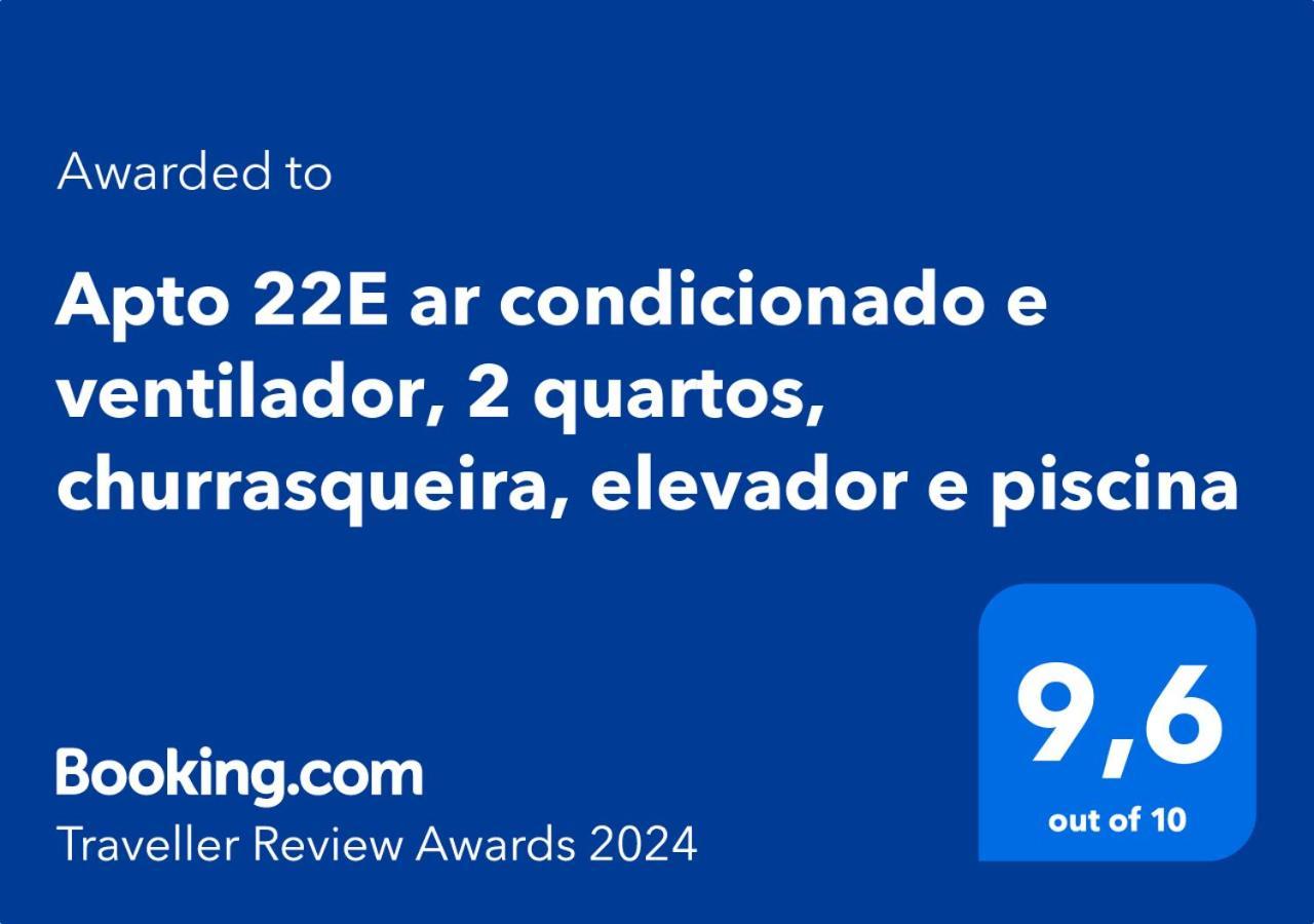 Apto 22E Ar Condicionado E Ventilador, 2 Quartos, Churrasqueira, Elevador E Piscina อูบาตูบา ภายนอก รูปภาพ